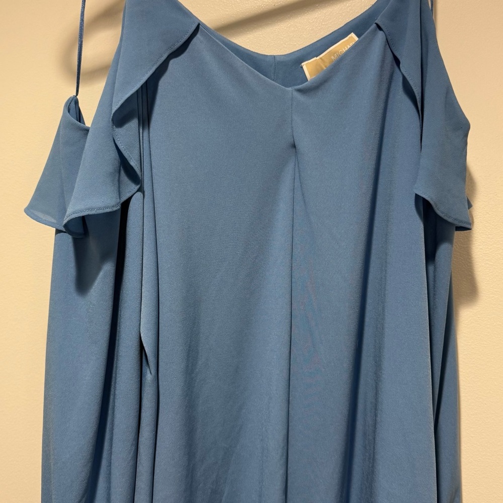 Michael Kors Blue Blouse